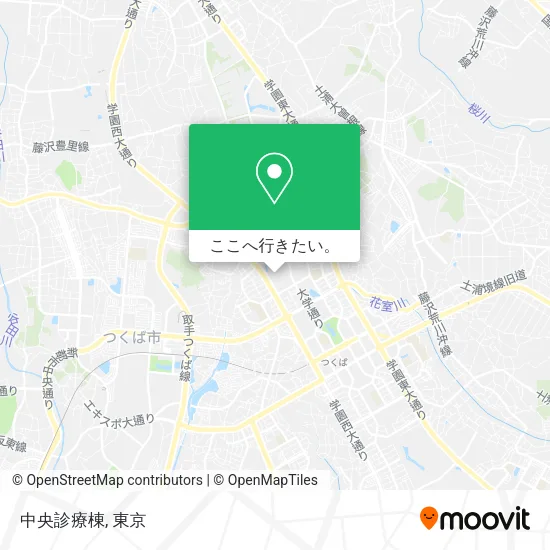 中央診療棟地図