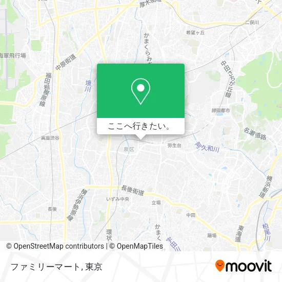 ファミリーマート地図