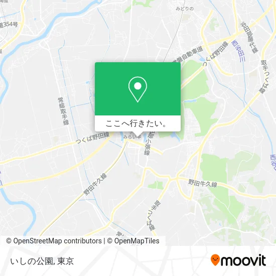 いしの公園地図