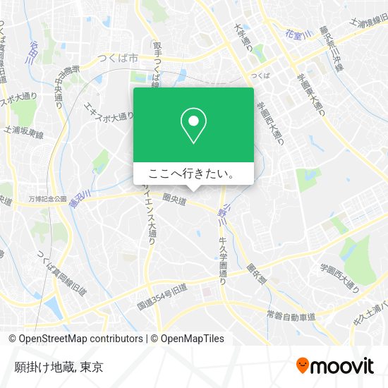 願掛け地蔵地図