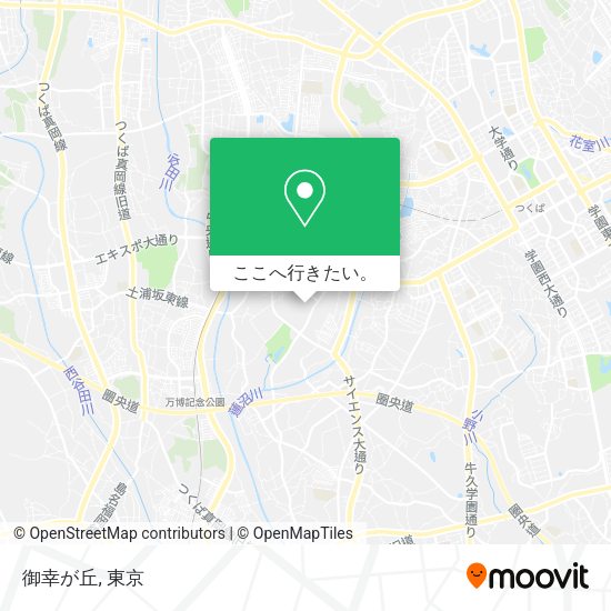 御幸が丘地図