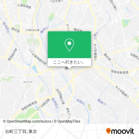 台町三丁目地図