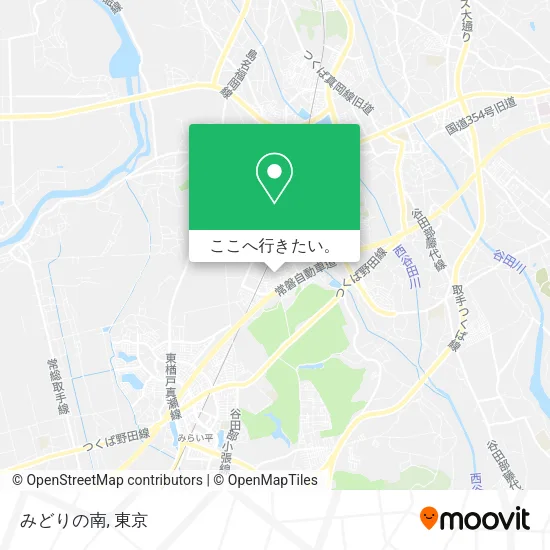 みどりの南地図