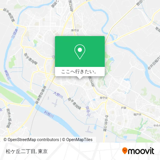 松ケ丘二丁目地図