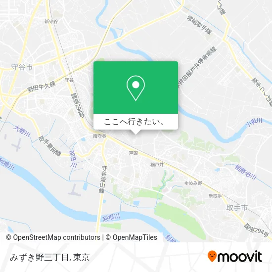みずき野三丁目地図