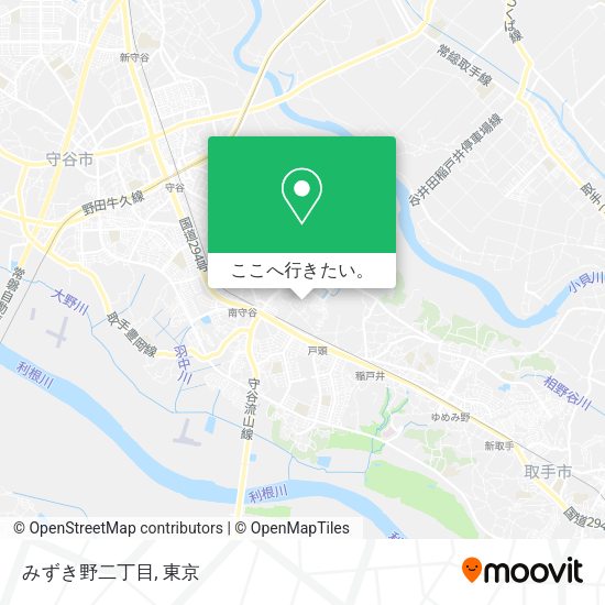 みずき野二丁目地図