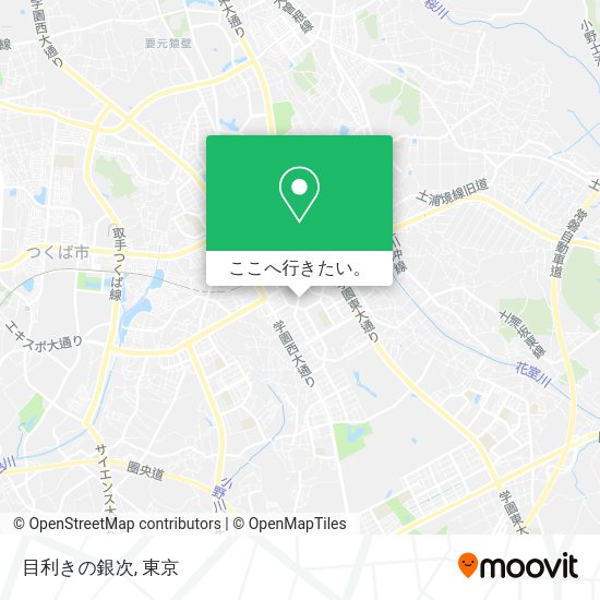 目利きの銀次地図