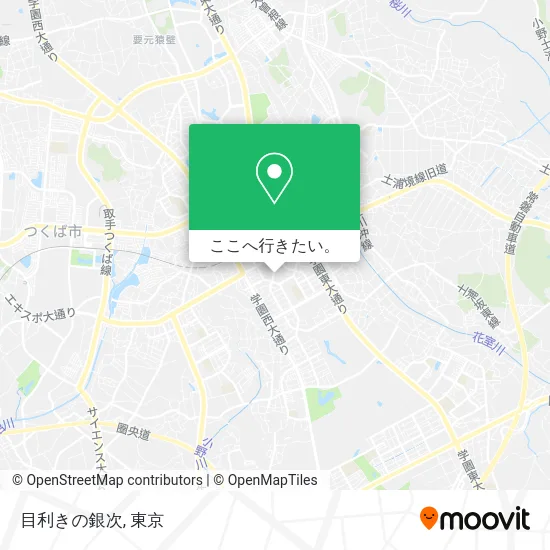 目利きの銀次地図