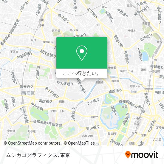 ムシカゴグラフィクス地図
