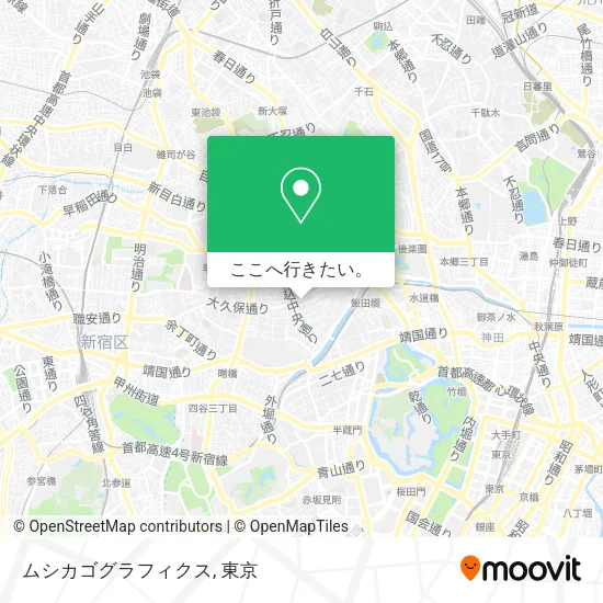 ムシカゴグラフィクス地図