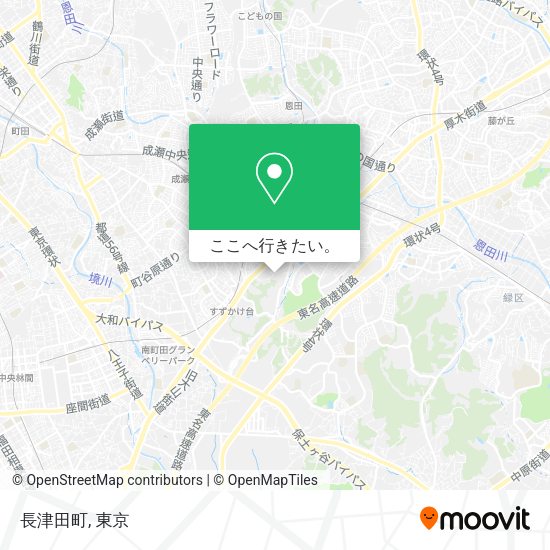 長津田町地図