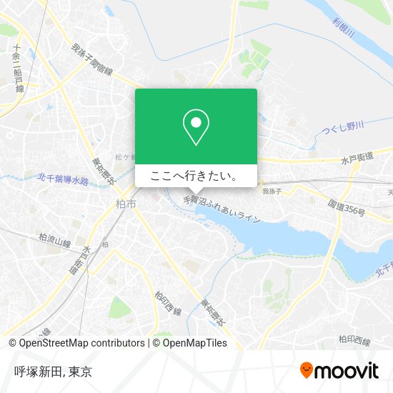 呼塚新田地図