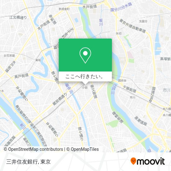 三井住友銀行地図