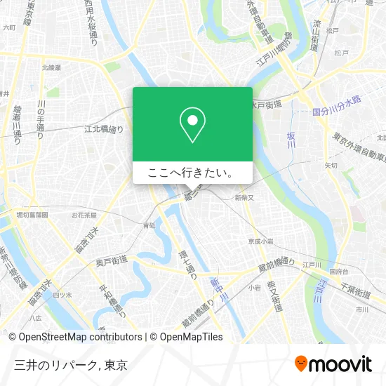 三井のリパーク地図