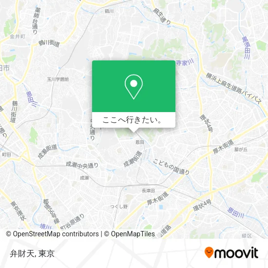弁財天地図
