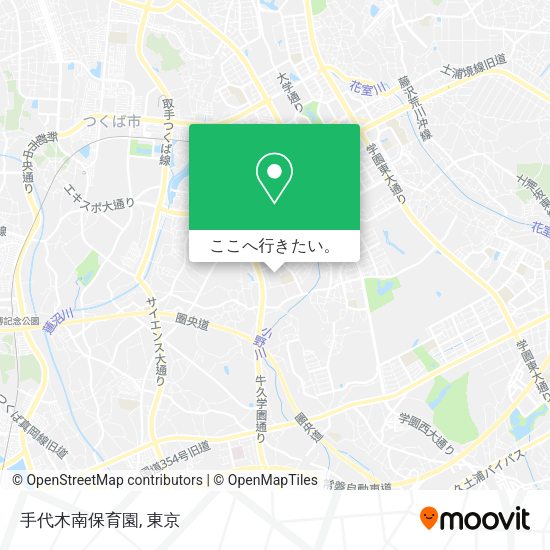 手代木南保育園地図