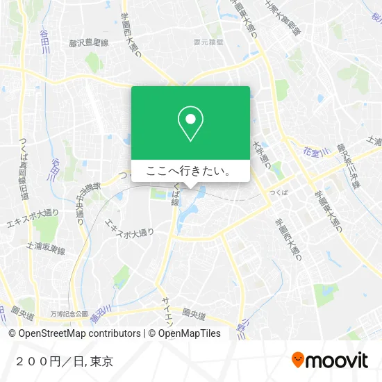 ２００円／日地図