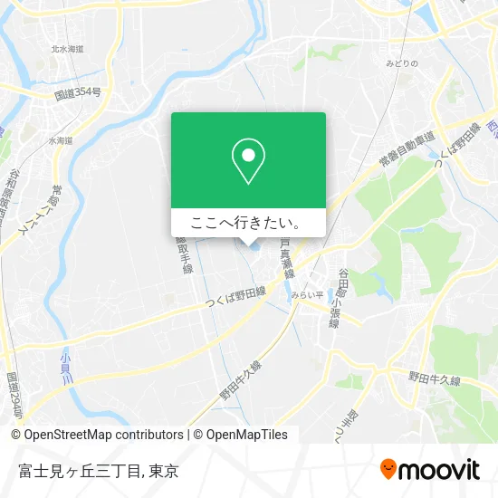 富士見ヶ丘三丁目地図