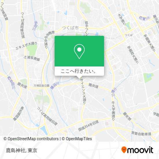 鹿島神社地図