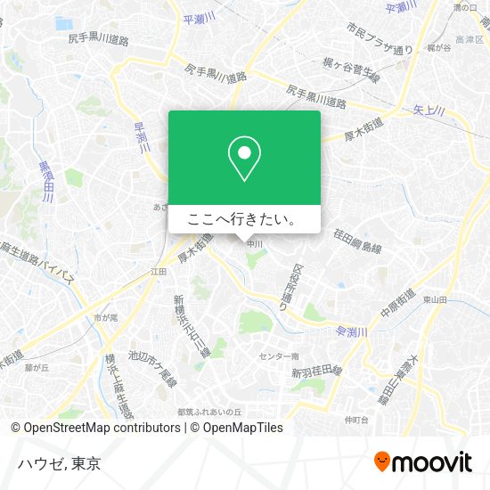 ハウゼ地図
