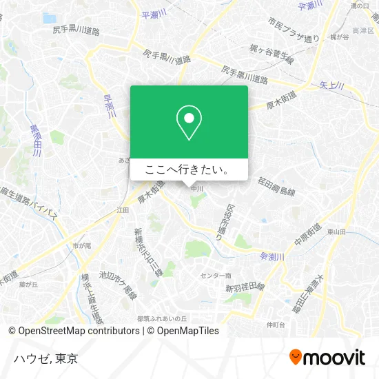 ハウゼ地図