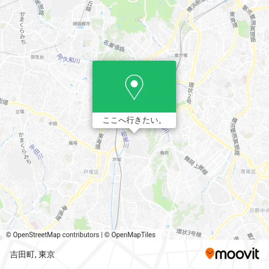 吉田町地図
