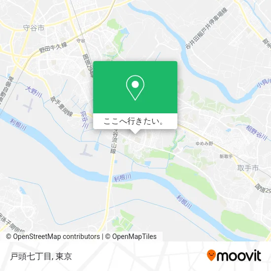 戸頭七丁目地図