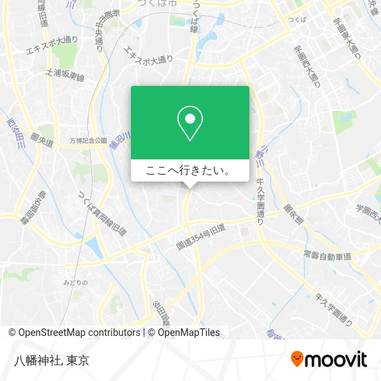 八幡神社地図