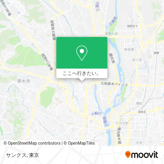 サンクス地図