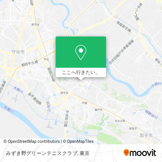 みずき野グリーンテニスクラブ地図