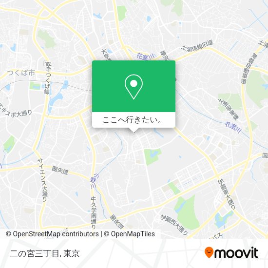 二の宮三丁目地図