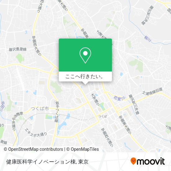 健康医科学イノベーション棟地図