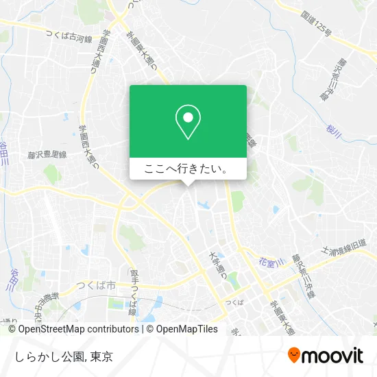 しらかし公園地図
