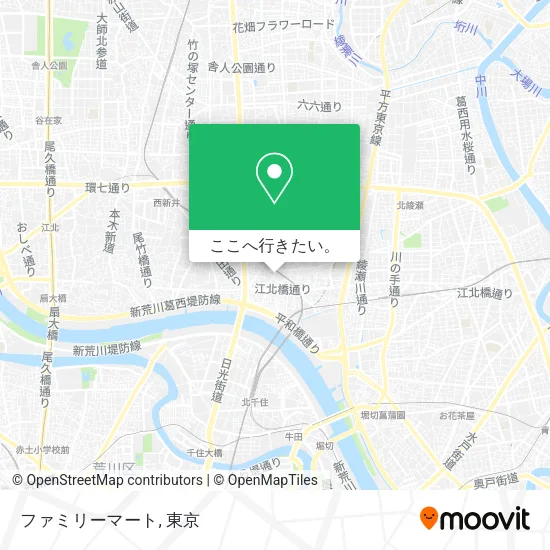 ファミリーマート地図
