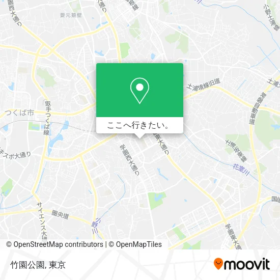 竹園公園地図
