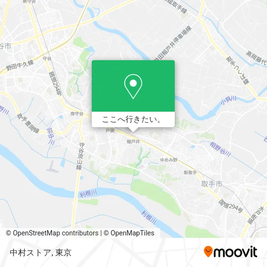 中村ストア地図