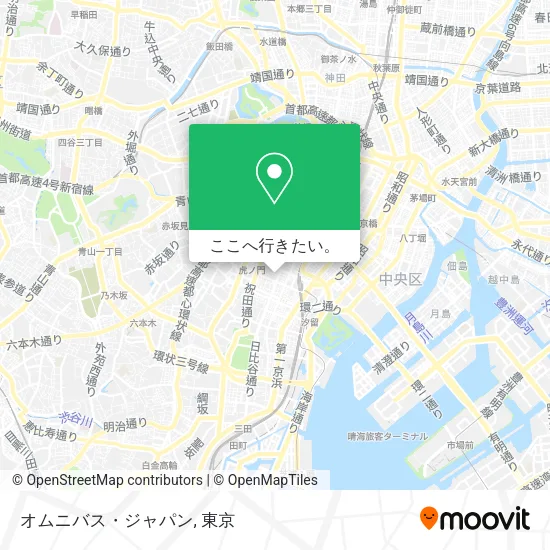 オムニバス・ジャパン地図