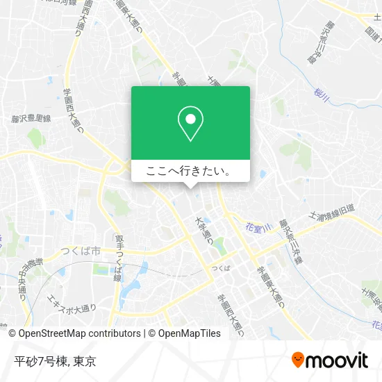 平砂7号棟地図