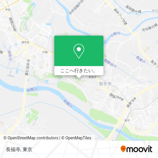 長福寺地図