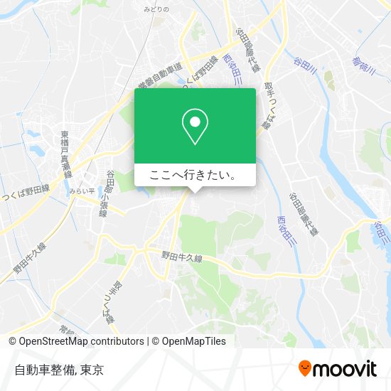 自動車整備地図