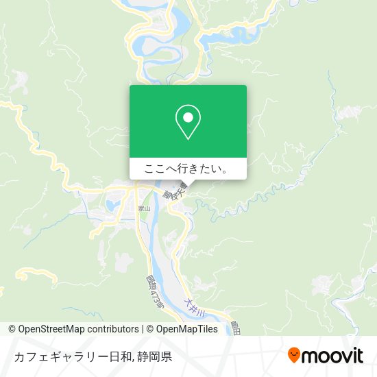 カフェギャラリー日和地図