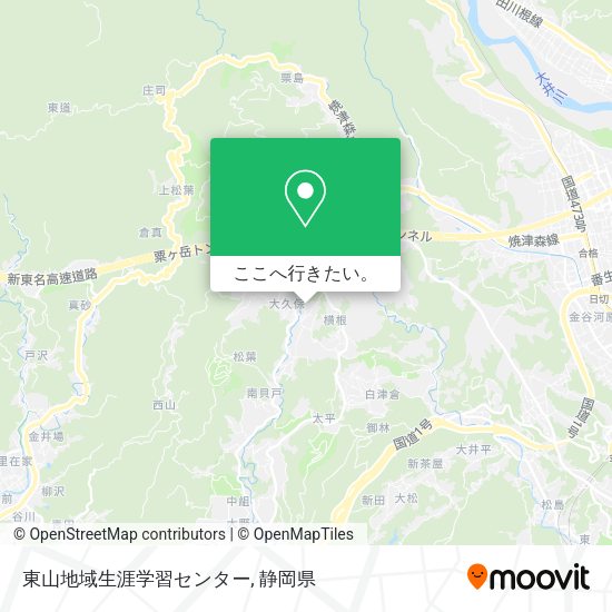 東山地域生涯学習センター地図