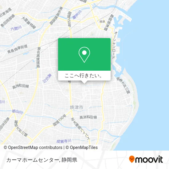 カーマホームセンター地図