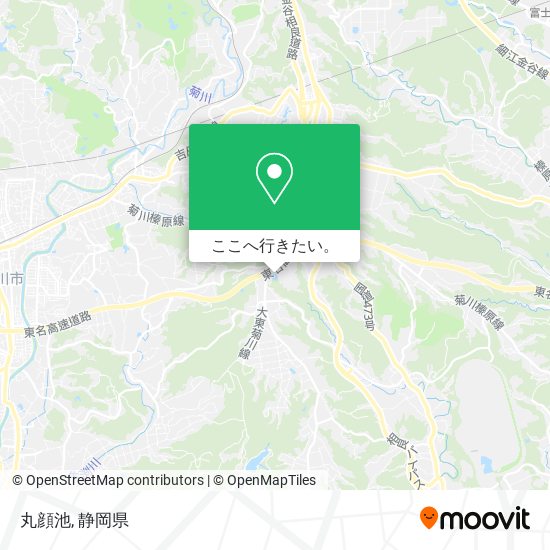 丸顔池地図