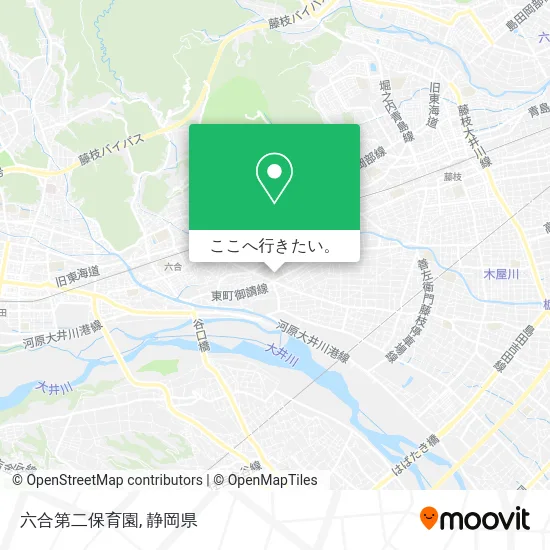 六合第二保育園地図