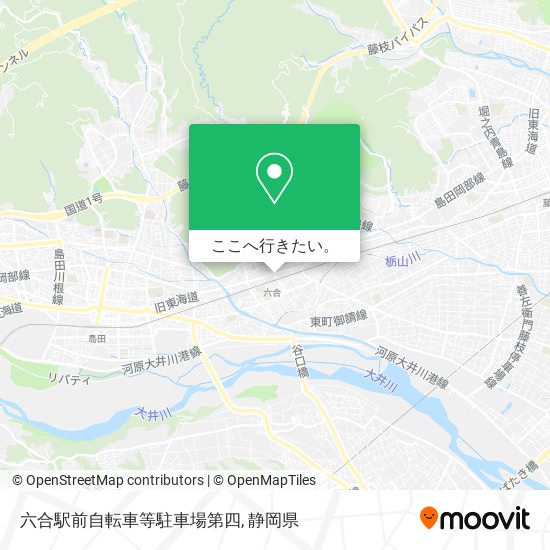 六合駅前自転車等駐車場第四地図