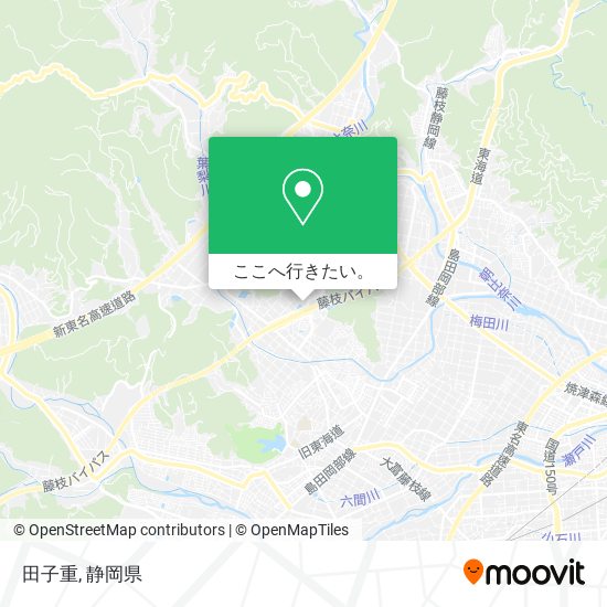 田子重地図