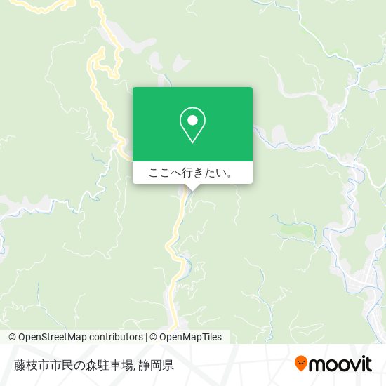 藤枝市市民の森駐車場地図
