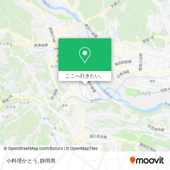 小料理かとう地図