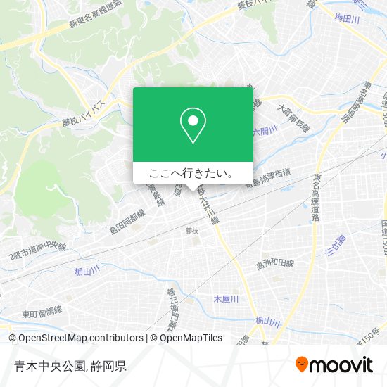 青木中央公園地図